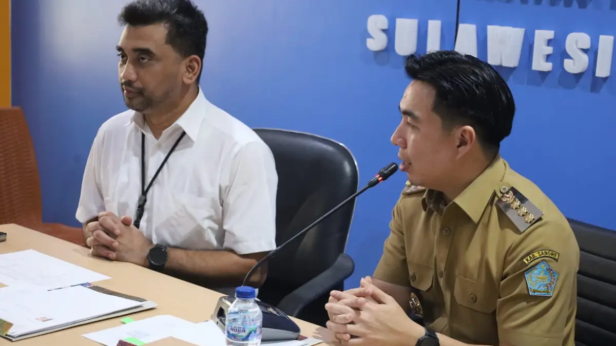 Bupati Sangihe proyek air bersih Tahuna