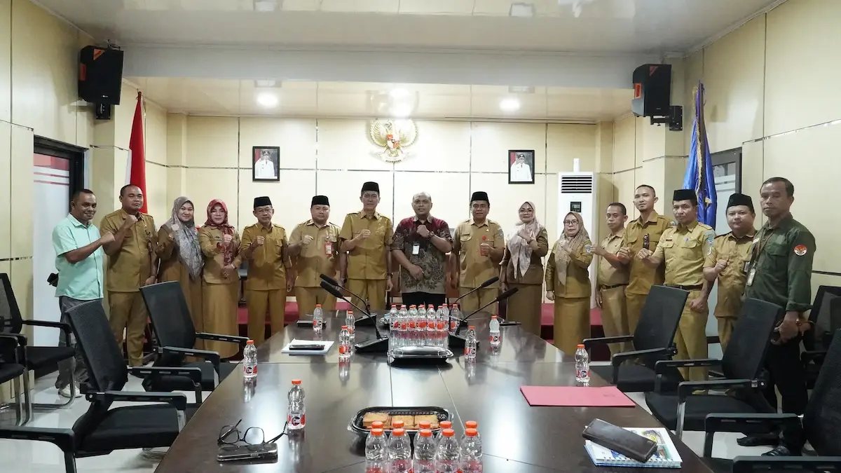 Foto bersama Pemkab Bolsel dan Kementerian PKP usai pertemuan resmi sulutviral.info