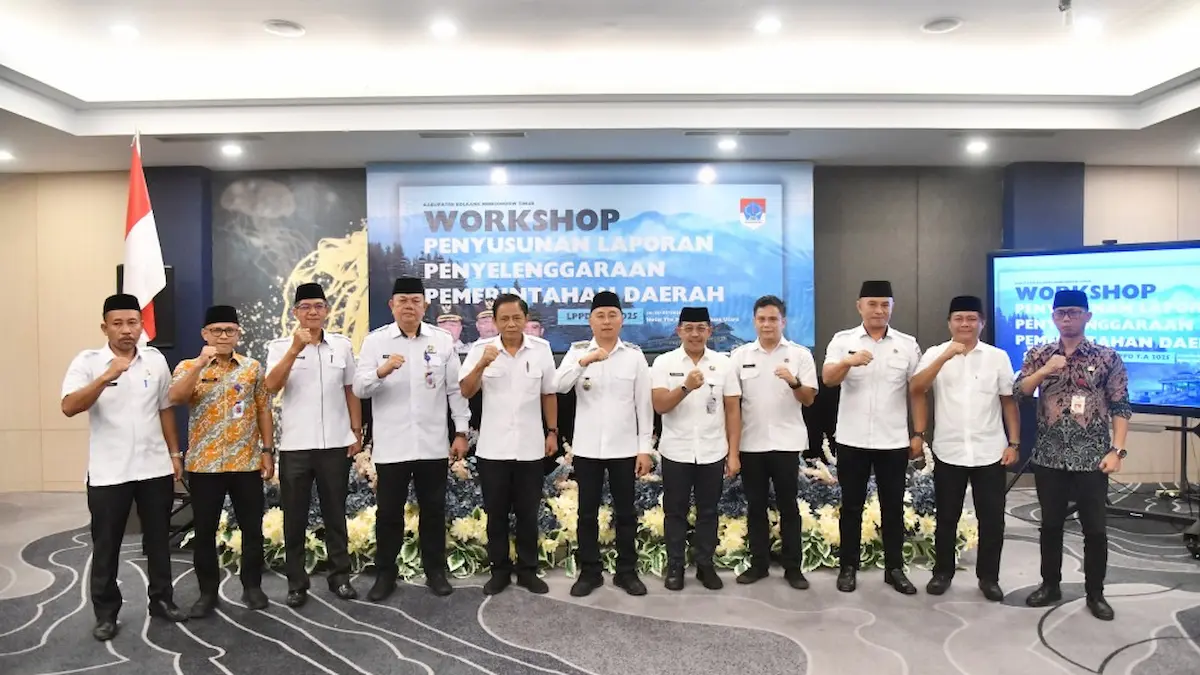 Jajaran Pemerintah Kabupaten Bolaang Mongondow Timur mengikuti Workshop Penyusunan LPPD Tahun Anggaran 2025 sulutviral.info