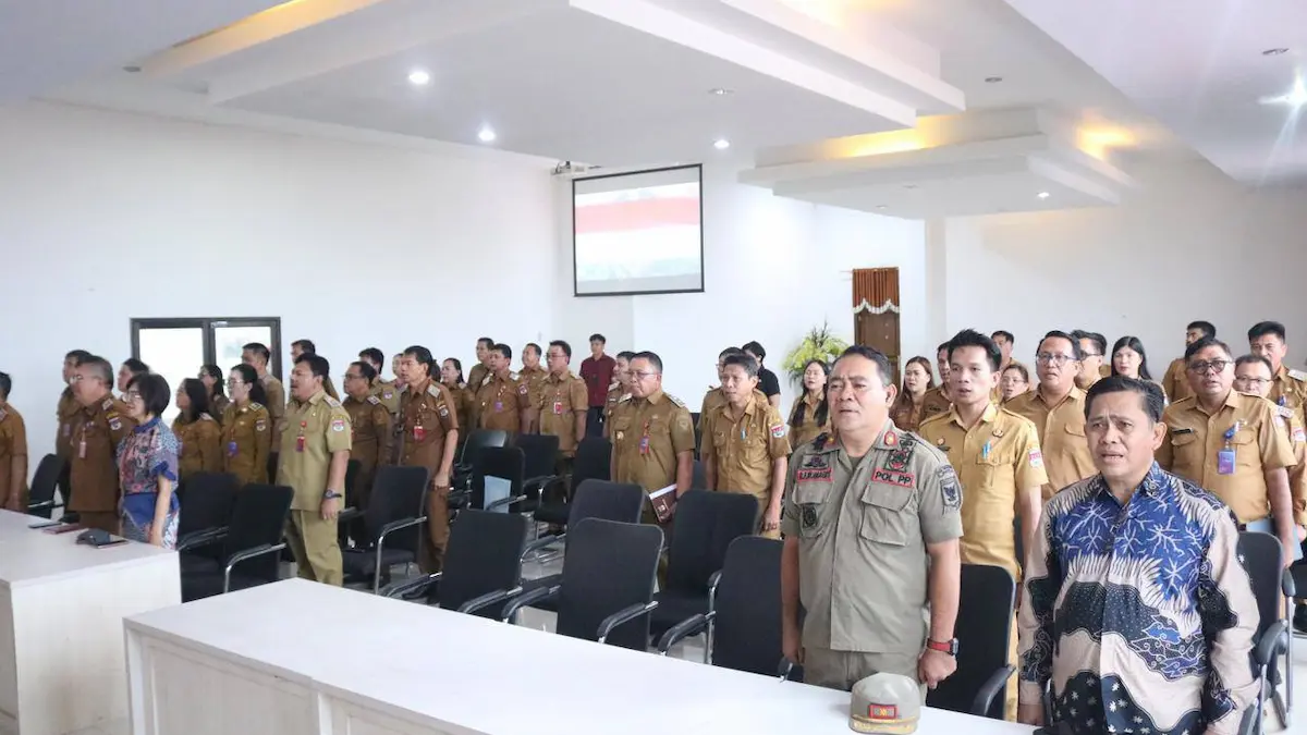 Suasana Forum Konsultasi Publik perencanaan pembangunan Minahasa Selatan