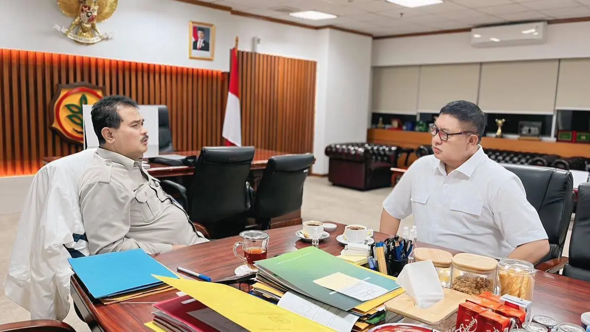 Pertemuan Wabup Minsel dengan Sekjen Kementerian Pertanian bahas dukungan program pertanian sulutviral.info