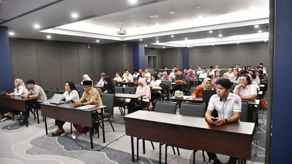 Suasana peserta Workshop Penyusunan LPPD Tahun Anggaran 2025 Pemerintah Kabupaten Bolaang Mongondow Timur di Manado sulutviral.info