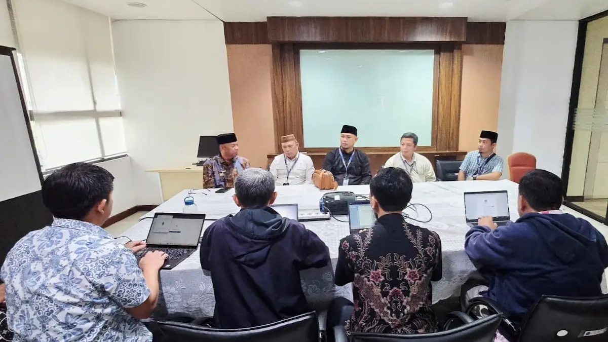 Bupati Boltim Oskar Manoppo dan Ketua DPRD Boltim Samsudin Dama berdiskusi dengan tim DJPK Kemenkeu membahas perimbangan keuangan daerah di Jakarta sulutviral.info