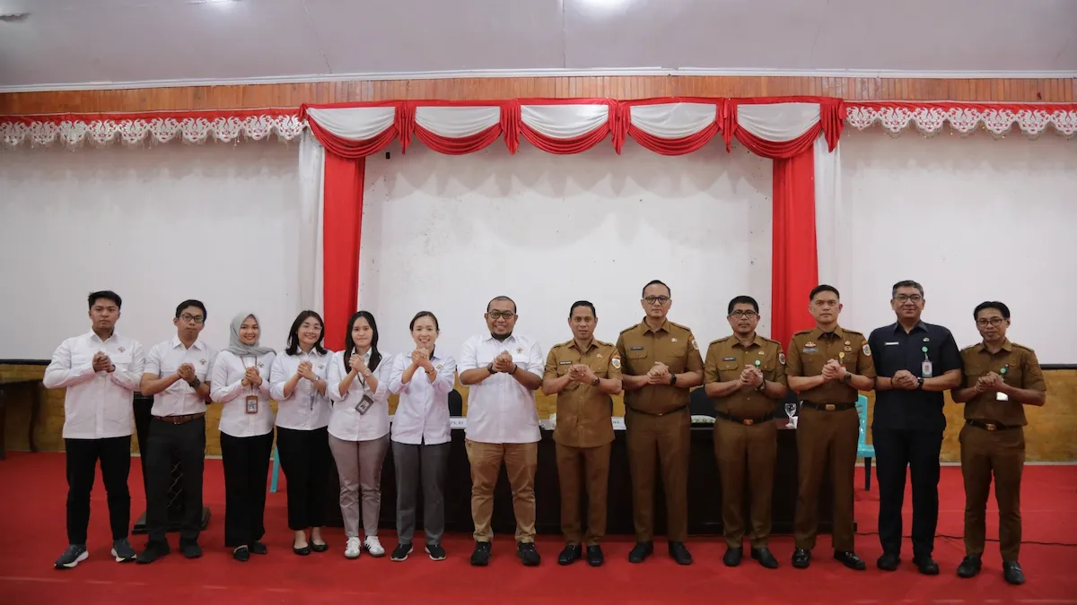 Foto bersama BPK RI dan Pemkot Kotamobagu usai entry meeting audit LKPD sulutviral.info