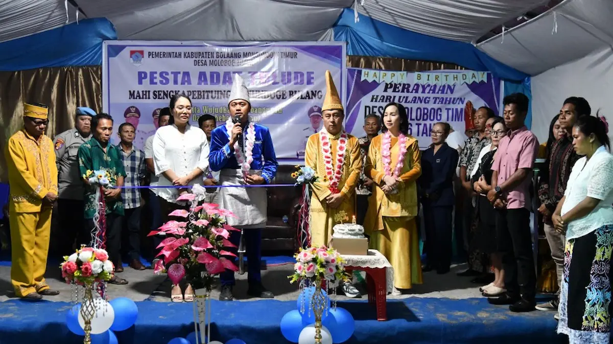 Panggung Pesta Adat Tulude Molobog Timur Boltim 2026 sulutviral.info