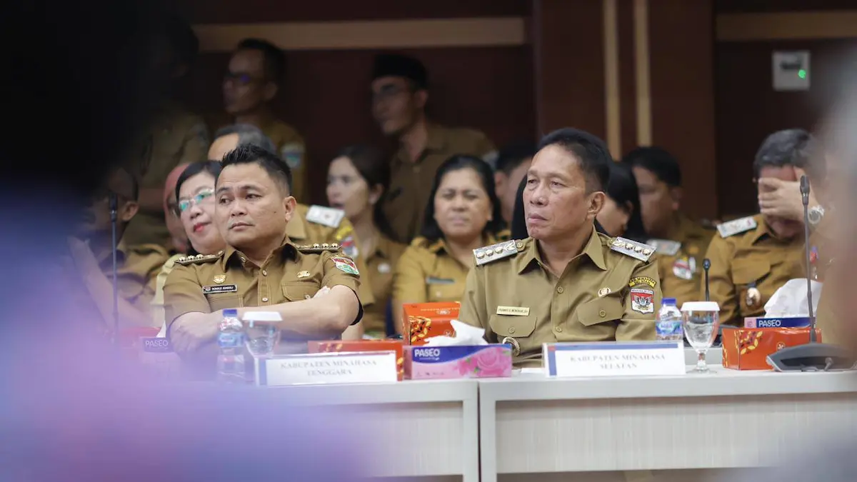Bupati Minahasa Selatan mengikuti pembahasan HLM di BI