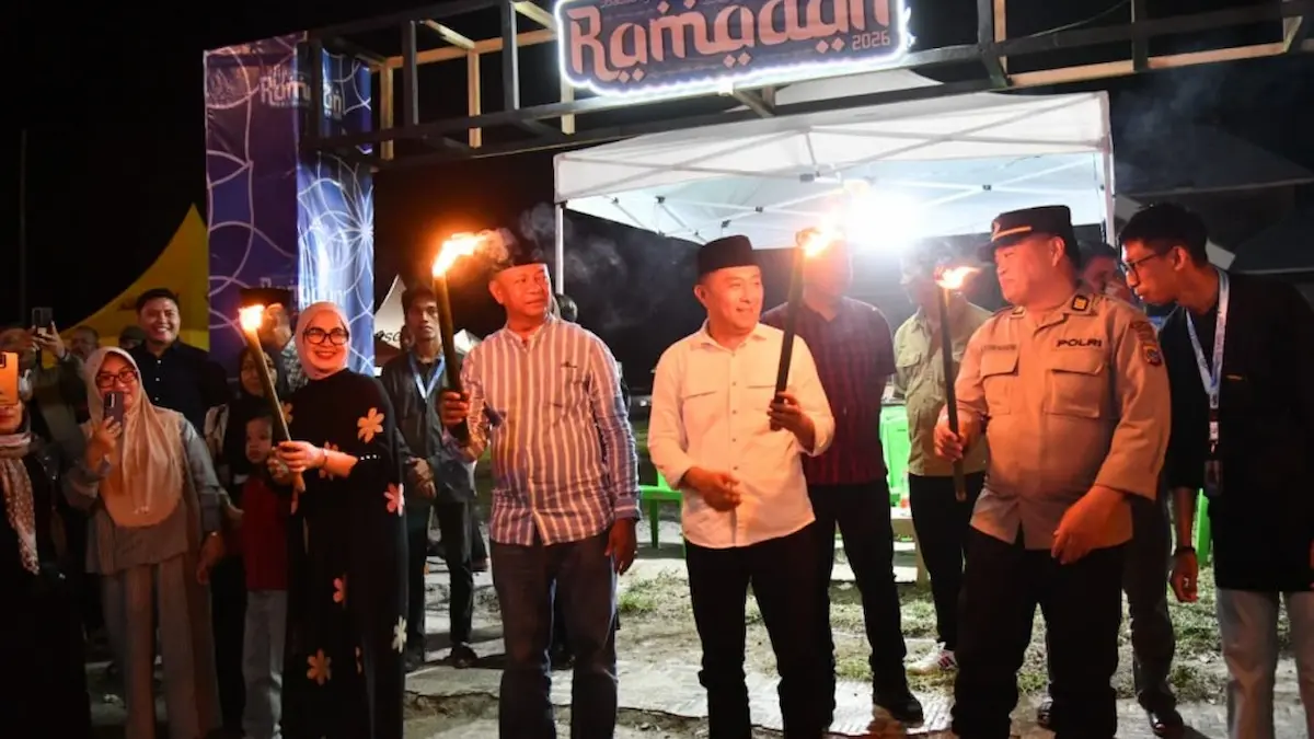 Suasana Festival Ramadan Boltim 2026 di Lapangan Pondabo sulutviral.info