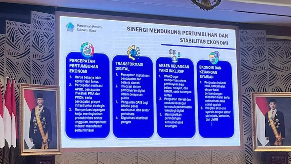 Paparan sinergi pertumbuhan dan stabilitas ekonomi Sulut