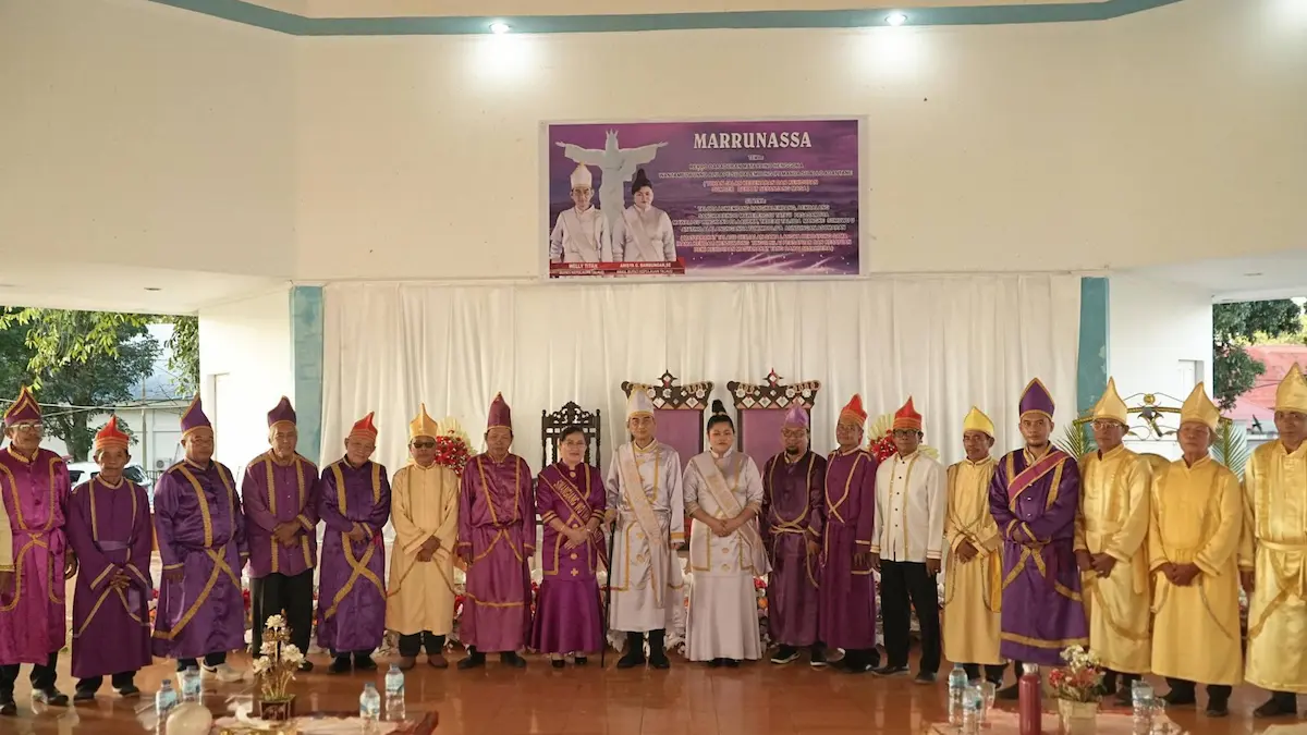 Prosesi adat Marrunassa Manduru’u Tonna 2026 di Pendopo Rudis Talaud sulutviral.info