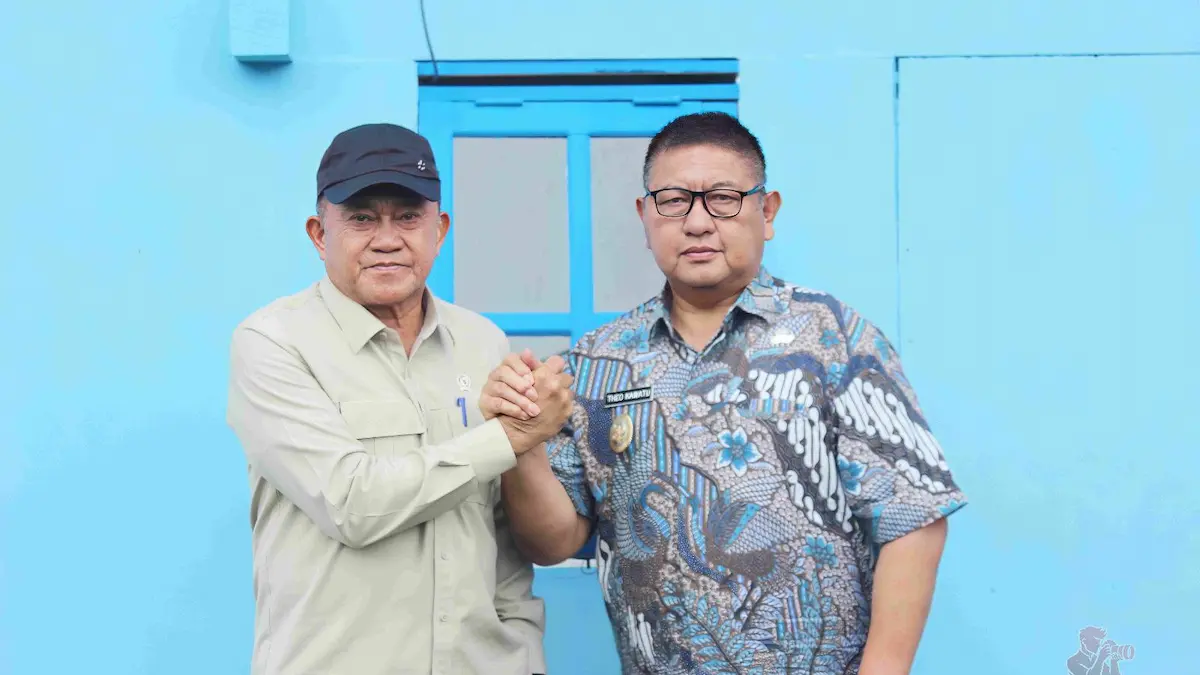 Theodorus Kawatu bersama Wakil BGN di Liandok Minsel sulutviral.info