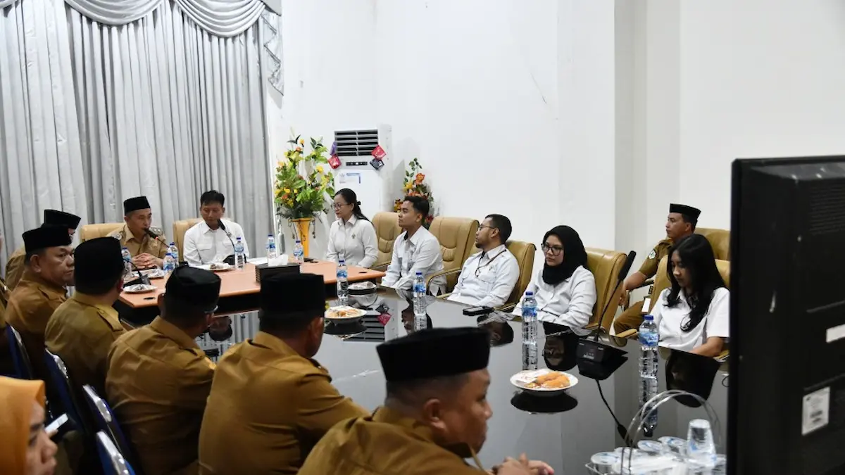 Tim BPK bersama OPD Boltim mengikuti entry meeting audit interim LKPD 2025 sulutviral.info