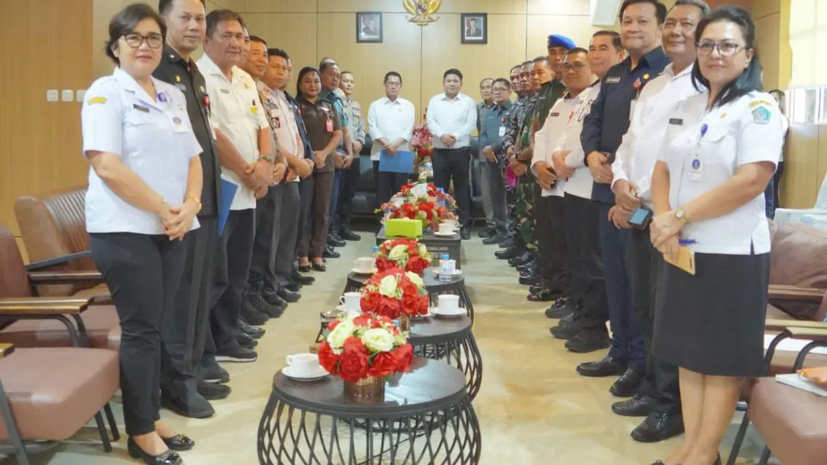 Hengky dan Randito bersama Forkopimda Bitung jelang Lebaran sulutviral.info