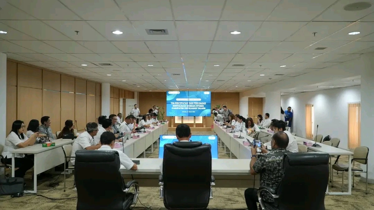 Suasana High Level Meeting TP2DD bersama Bank Indonesia Sulawesi Utara