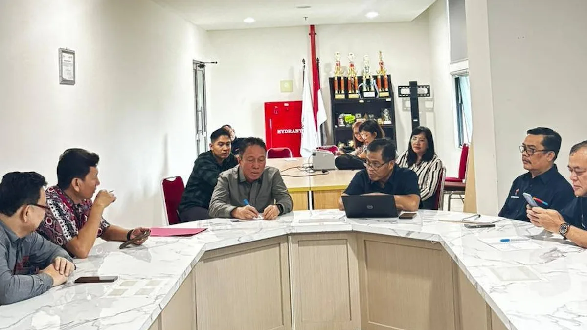 Pertemuan Bupati Minahasa Selatan dengan pejabat Kemenpora dalam rapat koordinasi